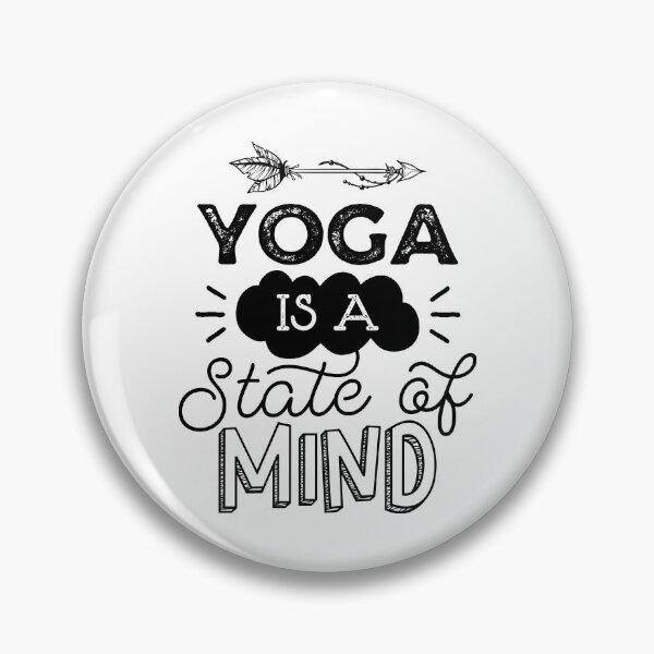 Item preview, Yoga Is A State Of Mind designed and sold by CatsCrew.