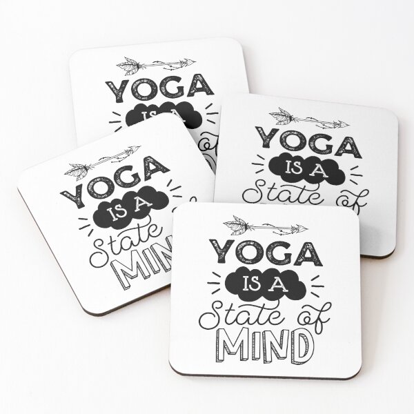 Item preview, Yoga Is A State Of Mind designed and sold by CatsCrew.