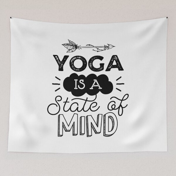Item preview, Yoga Is A State Of Mind designed and sold by CatsCrew.