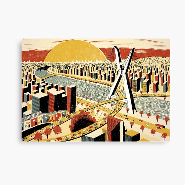 Sao Paulo Canvas Print