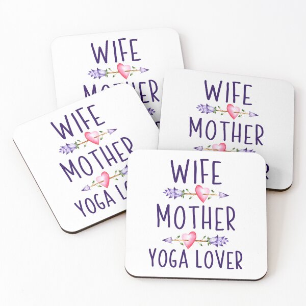 Item preview, Wife Mother Yoga Lover designed and sold by CatsCrew.