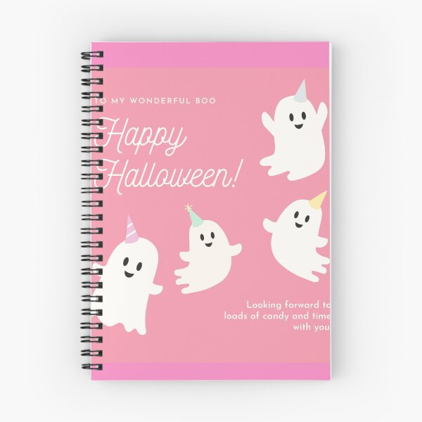 Item preview, To my wonderful boo!! Cute Happy Halloween greeting cards designed and sold by Boss  Bubble.