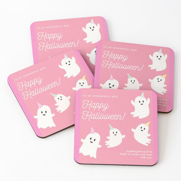 Item preview, To my wonderful boo!! Cute Happy Halloween greeting cards designed and sold by Boss  Bubble.