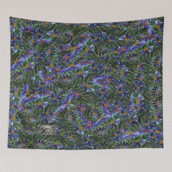 Item preview, Aster Flowers, Floral Garden, Flower Plant, Botanical Nature designed and sold by CiliannArt.