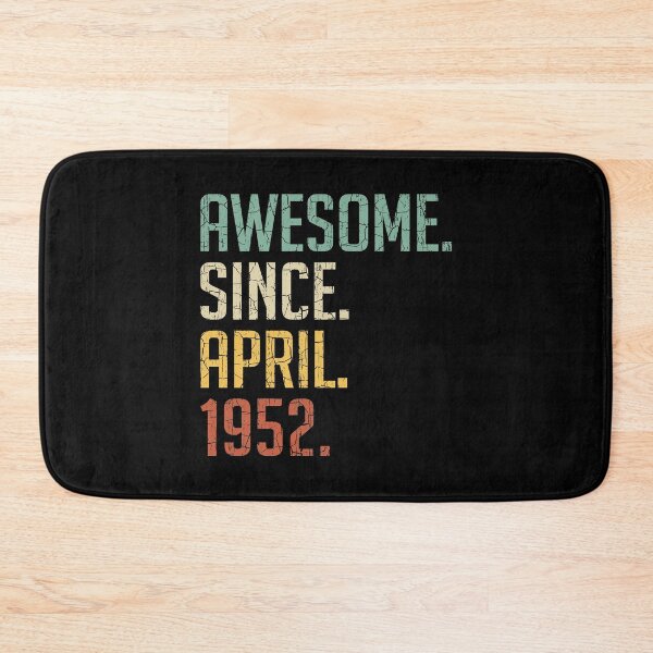 Item preview, Awesome Since April 1952 69th Birthday Gift 69 Years Old Vintage April 1952 designed and sold by Takatv.