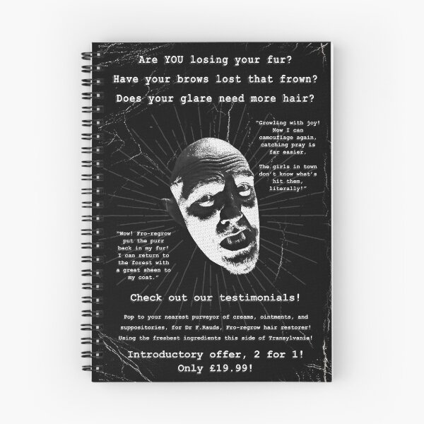 Item preview, Bald Werewolf Badvert | Bite-sized Horror for Halloween | Vintage Horror designed and sold by PugnaciousPress.