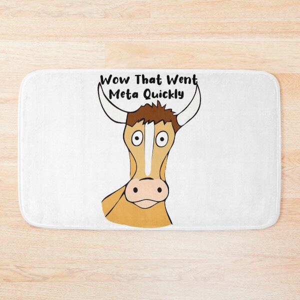 Artikelvorschau, Meta Cow entworfen und verkauft von PillowPuns.