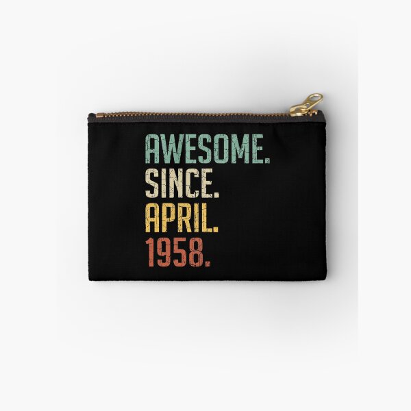 Item preview, Awesome Since April 1958 63rd Birthday Gift 63 Years Old Vintage April 1958 designed and sold by Takatv.