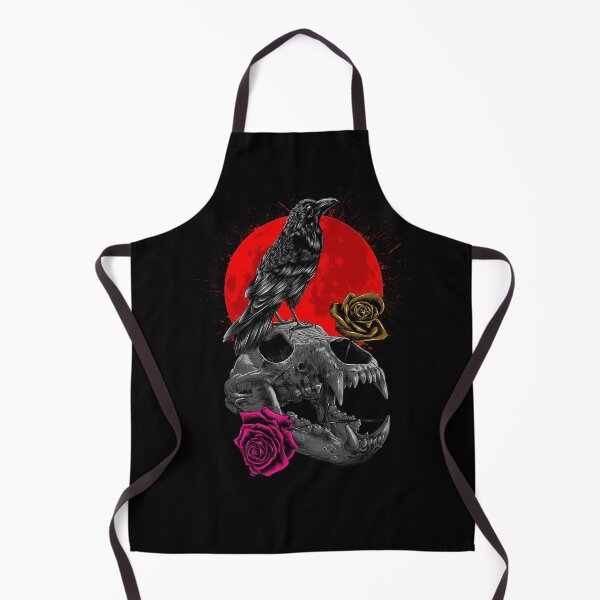 Item preview, Raven Skull Rose Moon Crative Fan Art designed and sold by ratcity.