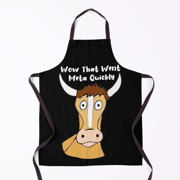 Item preview, Meta Cow designed and sold by PillowPuns.