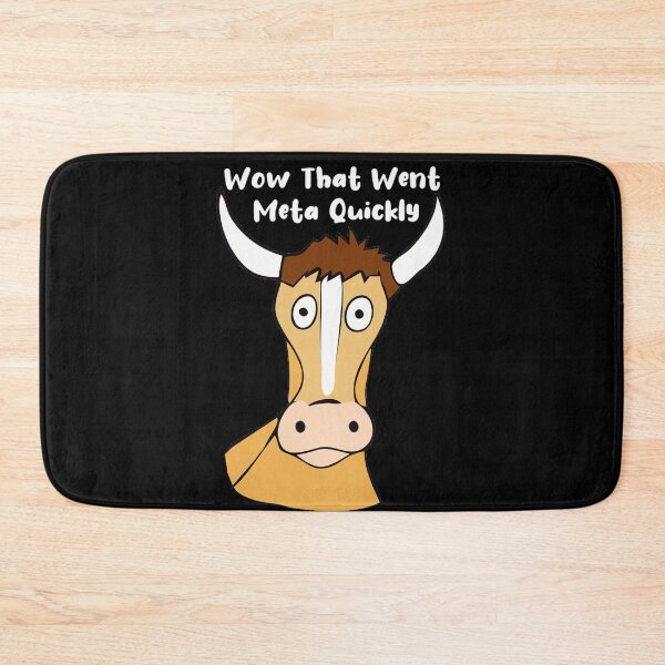 Artikelvorschau, Meta Cow entworfen und verkauft von PillowPuns.