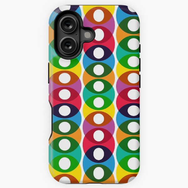 Vista previa del artículo con la obra «Patrón geométrico 64 (burbujas de colores)», diseñado y vendido por Geometric Patterns.