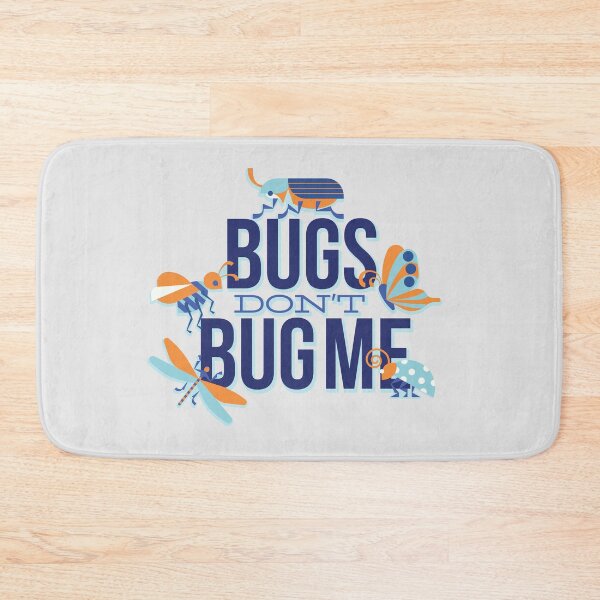 Item preview, Nature theme for  insect lovers with quote "Bugs don't bug me"  designed and sold by FFelder.