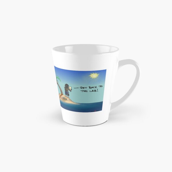 Get Back to the Lab Chemistry Cartoon Tall Mug