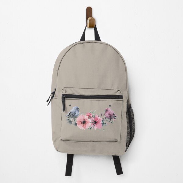Item preview, Romantic Watercolor Flower and bird designed and sold by Sofia Stor ⭐⭐⭐⭐⭐.