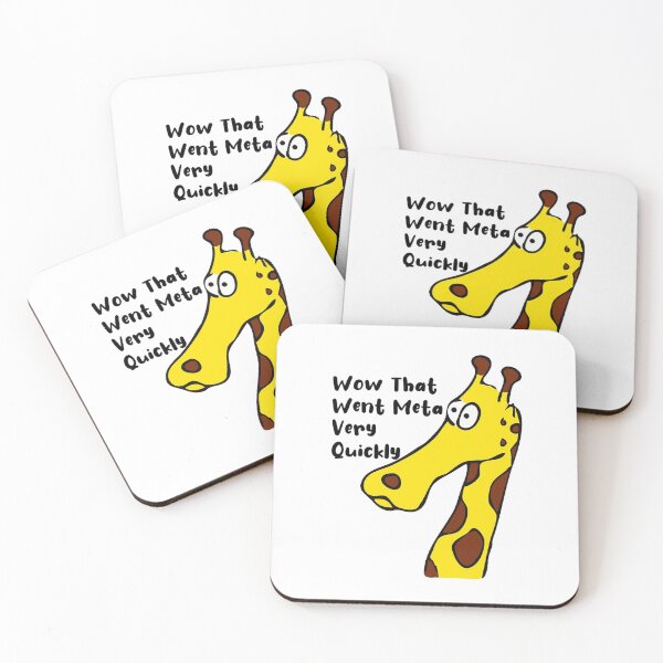 Item preview, Meta Giraffe designed and sold by PillowPuns.