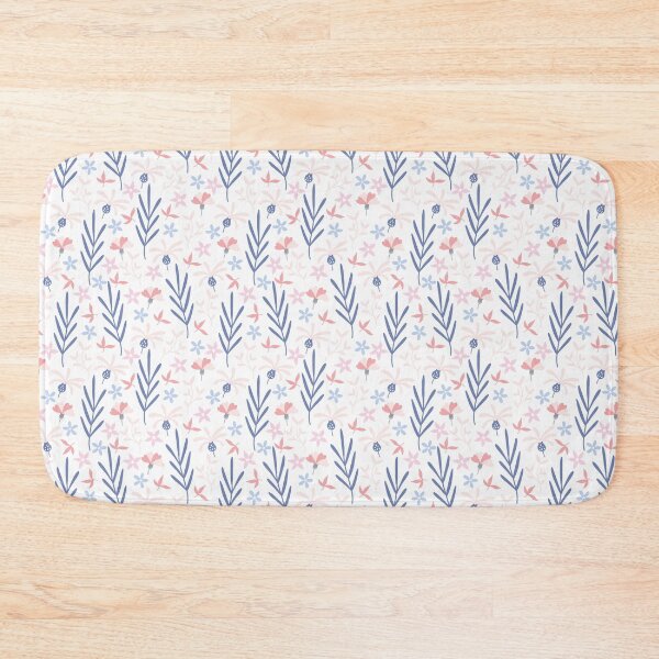 Item preview, Blue and pink flowers designed and sold by Marianne1108.