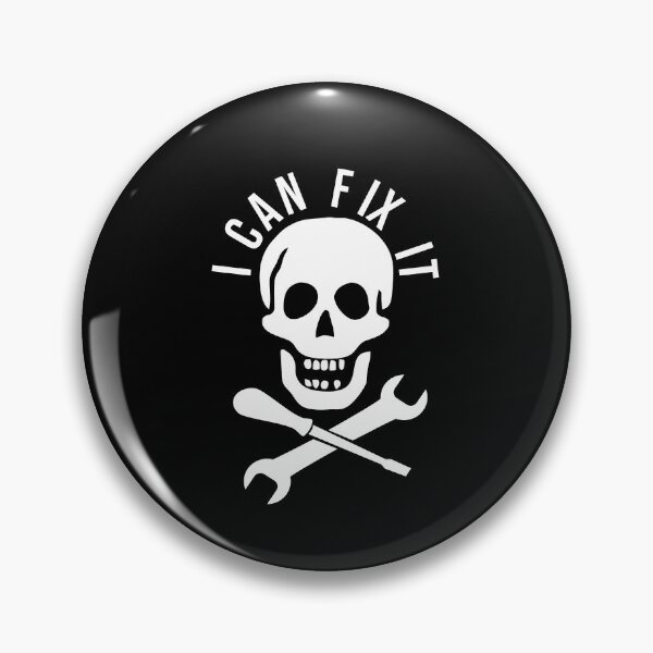 Item preview, I Can FIx It Mechanic Skull Wrench Tools designed and sold by jacks-tees.