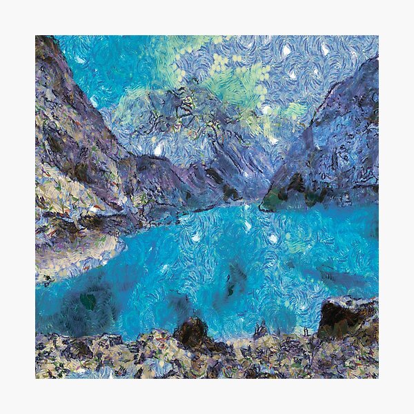 Artikelvorschau, Himmelblaues Seemuster entworfen und verkauft von HansBlame.