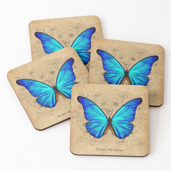 Item preview, Beautiful spring Iridescent Butterfly  designed and sold by Prita-D.