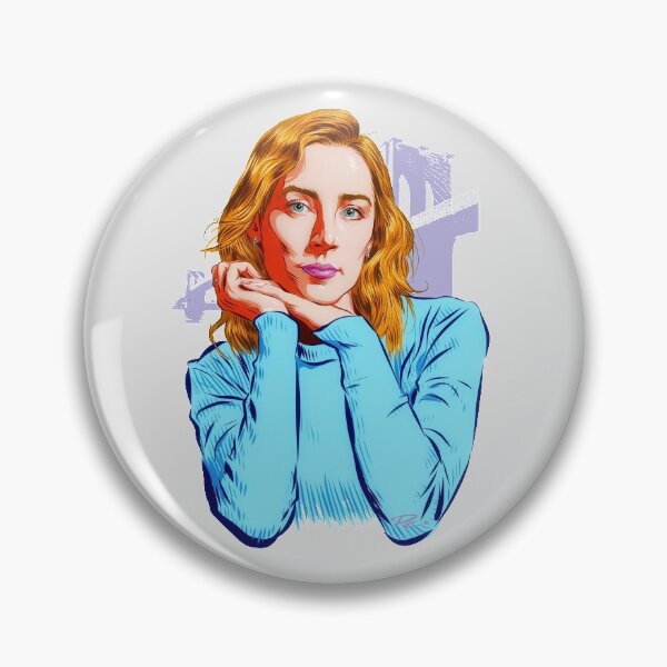 Item preview, Saoirse Ronan - An illustration by Paul Cemmick designed and sold by TIGERDAVER.