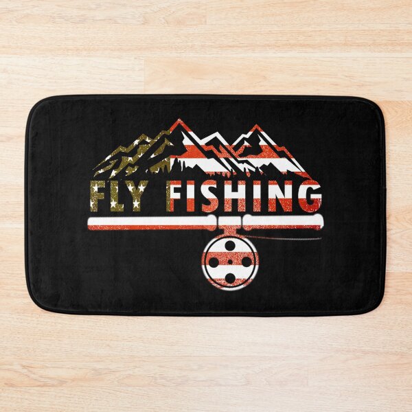 Item preview, American USA Flag Fishing | Fly Fishing, Mountain and USA Love designed and sold by Space Art.