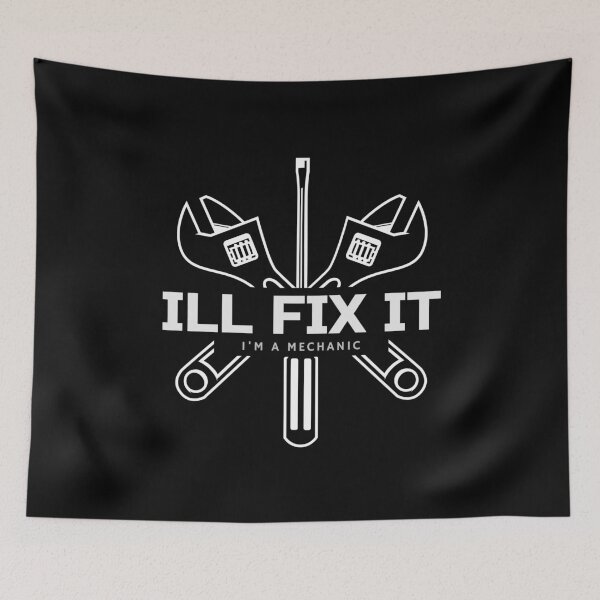 Item preview, I'll Fix It I'm A Mechanic designed and sold by jacks-tees.