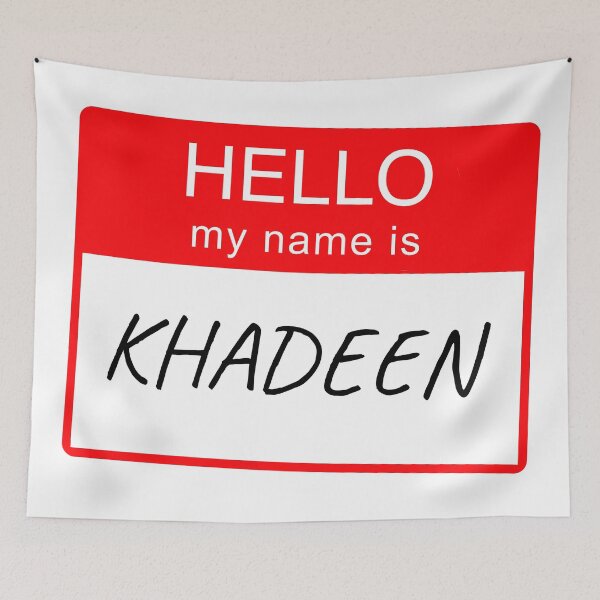 Item preview, Hello My Name Is Kahdeen Name Tag Custom Personalised Design  designed and sold by CreatedbyJR.