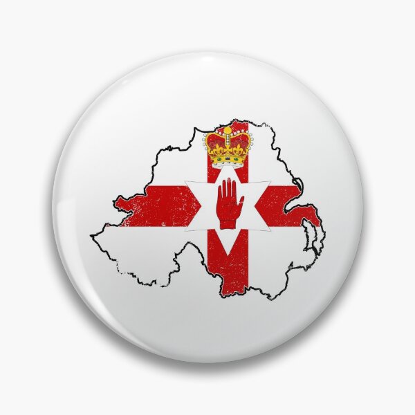 Item preview, Ulster Flag/Banner and Map Distressed designed and sold by Nxt-Lvl-Awesome.