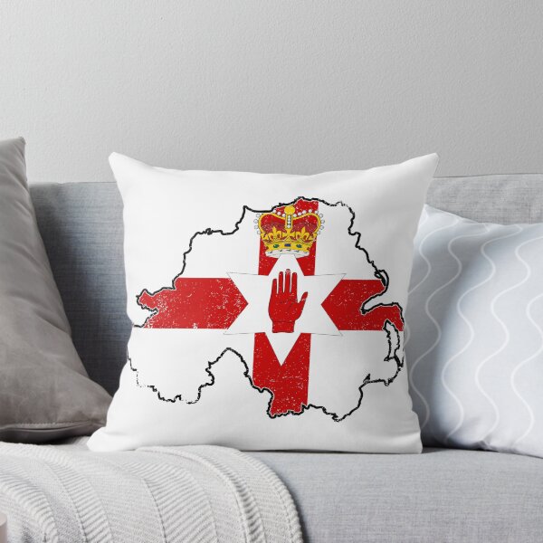 Item preview, Ulster Flag/Banner and Map Distressed designed and sold by Nxt-Lvl-Awesome.