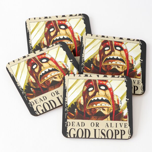 Item preview, Wanted Dead or alive God Usopp designed and sold by KaizokuAnime.