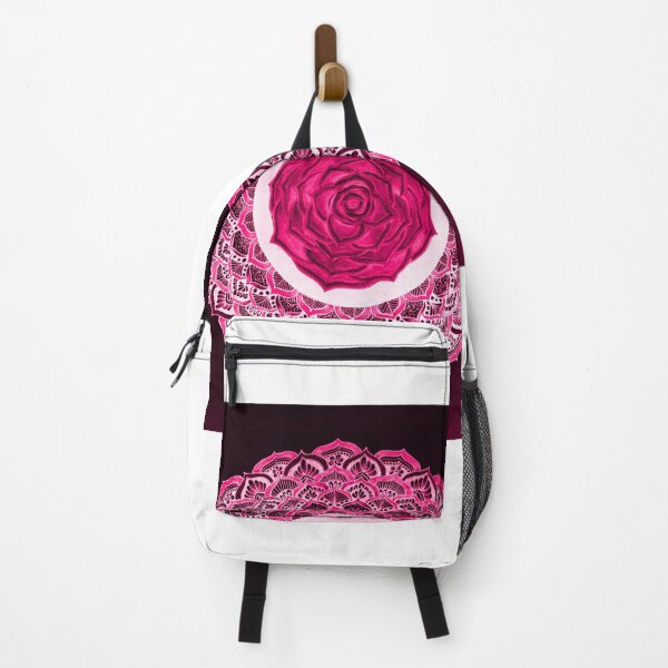 Item preview, Pink floral mandala designed and sold by Pranalipatel.