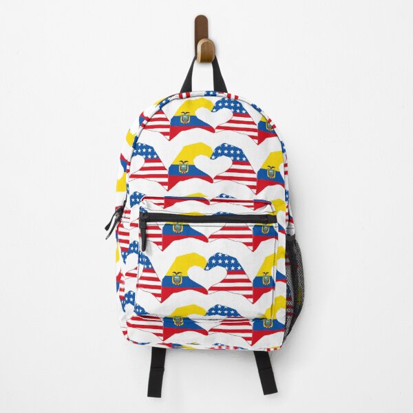 Item preview, We Heart Ecuador & USA Patriot Flag Series designed and sold by Carbon-Fibre Media.
