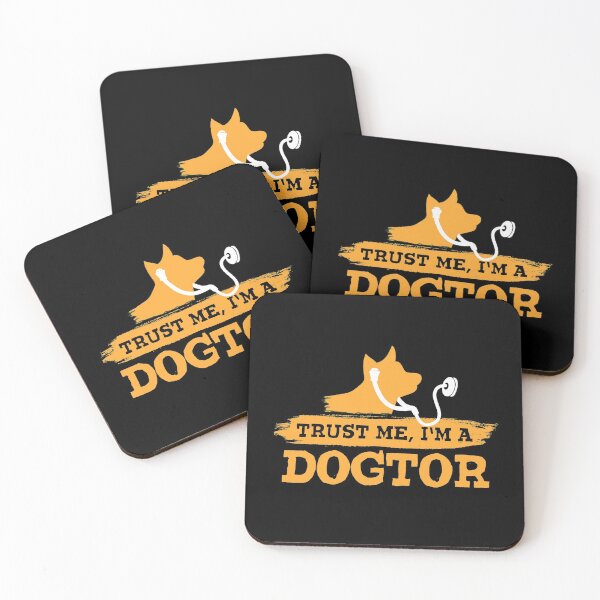 Item preview, Trust Me I'm a Dogtor - Veterinarian and Medical Doctor designed and sold by GnarlyGatorTees.