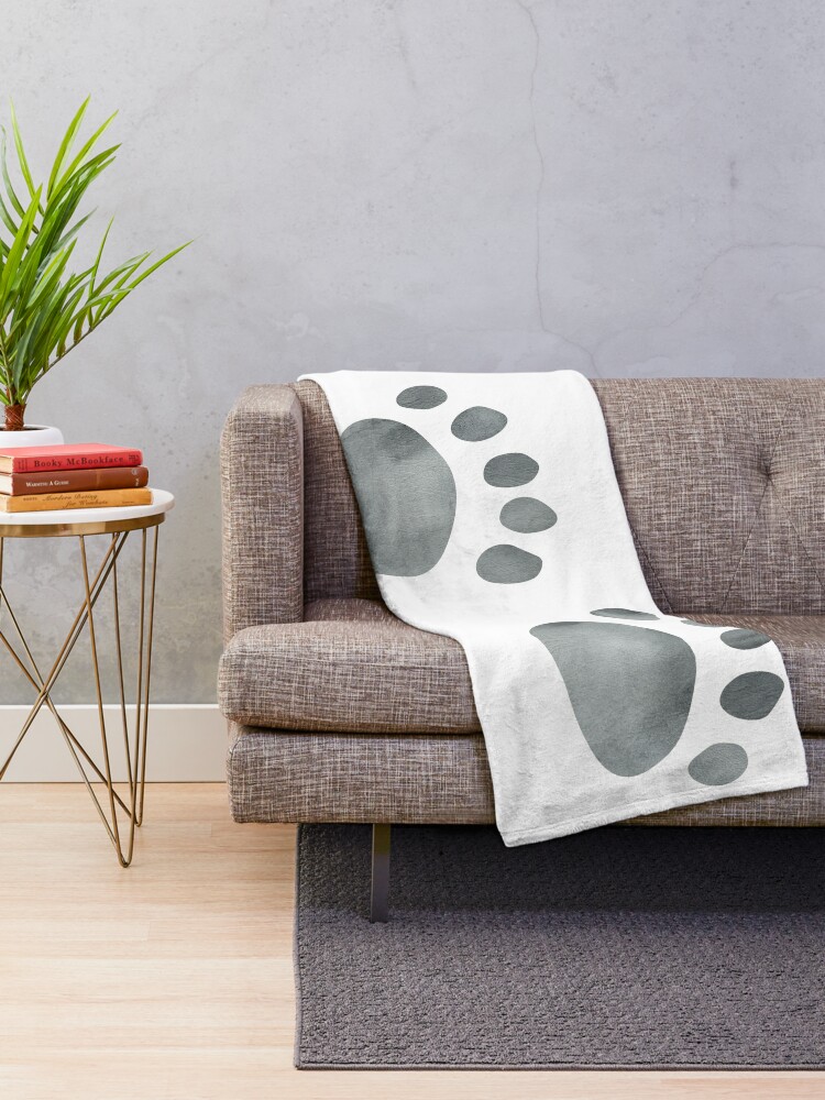  Bear Blanket Abstract Ombre Marble Textured Throw