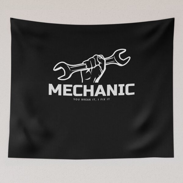 Item preview, Mechanic You Break It, I Fix It Hand Up designed and sold by jacks-tees.