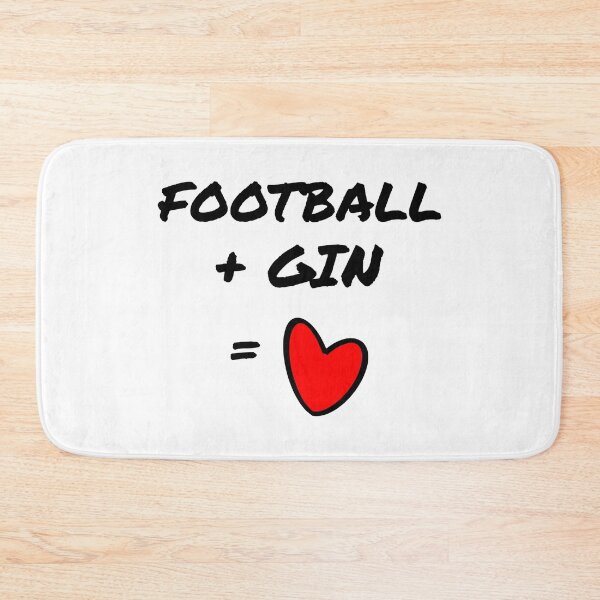 Item preview, Football + Gin = Love designed and sold by TheGreenGoat.