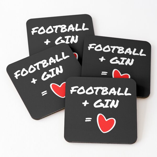 Item preview, Football + Gin = Love designed and sold by TheGreenGoat.