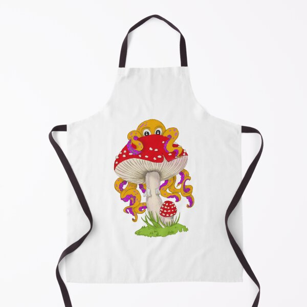 Item preview, Octopus and toadstool designed and sold by LeahHa.