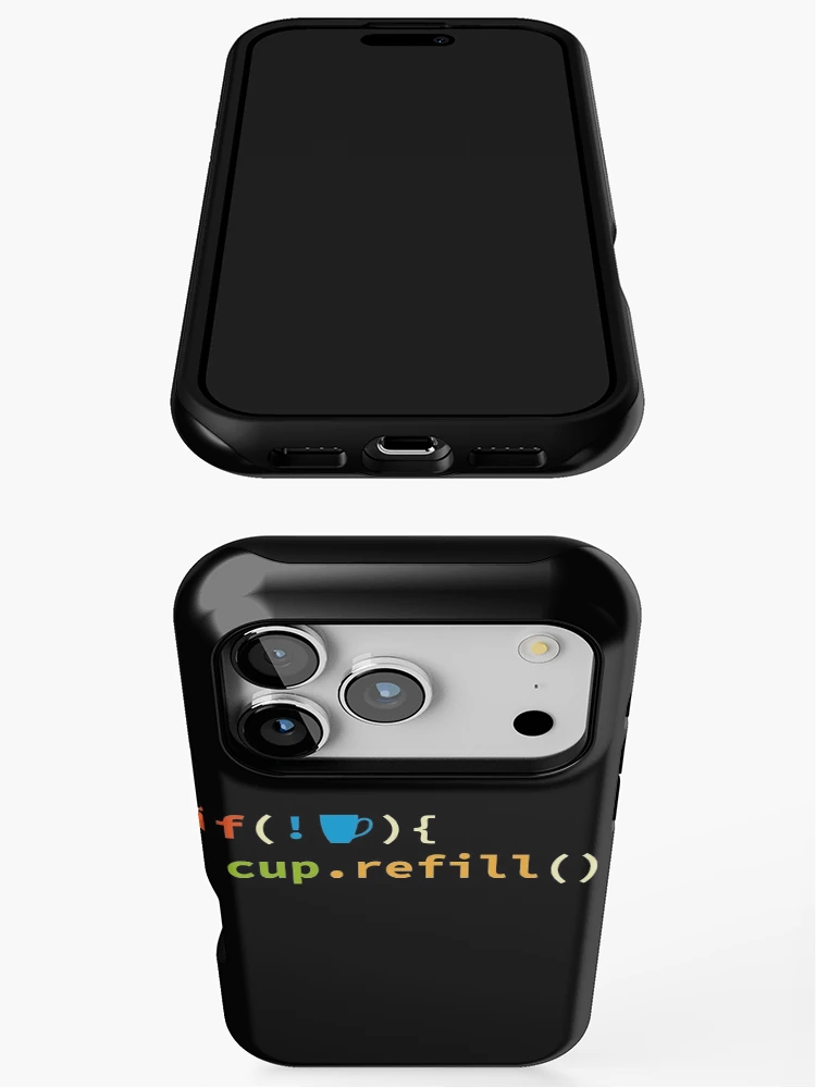 Thumbnail 3 of 4, iPhone Case, Developer Computer Scientist Geek Coder Nerd Script Syntax design designed and sold by A-Fashion.