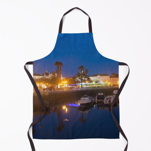 Item preview, Charming Faro Algarve Portugal - Silky Blue Hour at the Waterfront designed and sold by Georgia Mizuleva.
