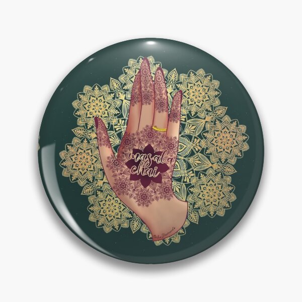 Item preview, Copy of Masala chai in henna tattoo designed and sold by Prita-D.