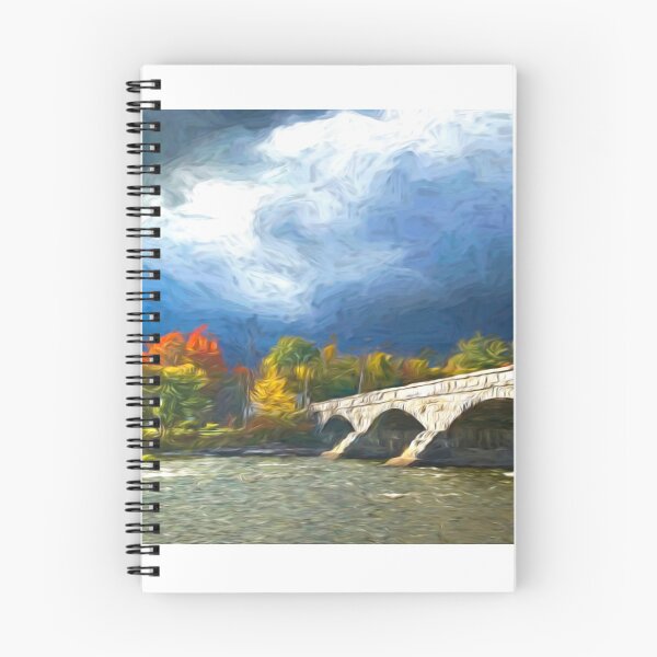 Item preview, Pakenham Stone Bridge in Autumn designed and sold by James Cumming.