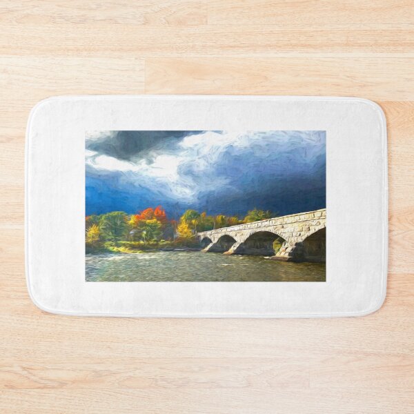 Item preview, Pakenham Stone Bridge in Autumn designed and sold by James Cumming.
