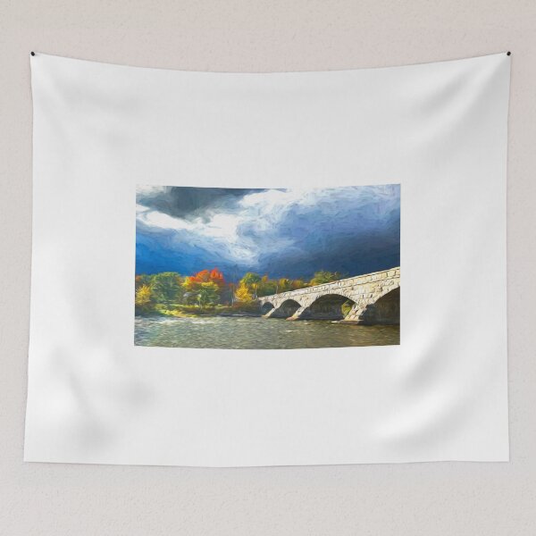 Item preview, Pakenham Stone Bridge in Autumn designed and sold by James Cumming.