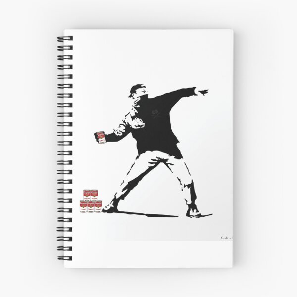 Item preview, Banksy war soup bomber designed and sold by Pirainia.