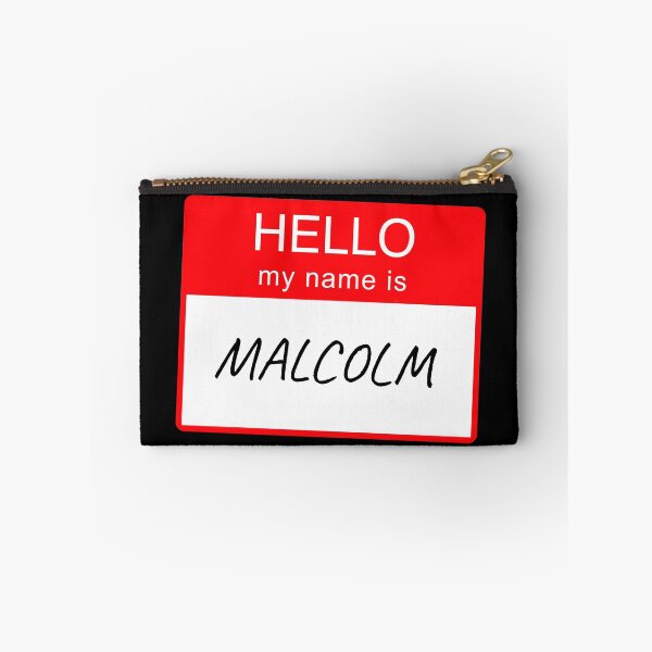 Item preview, Hello My Name Is Malcolm Name Tag Custom Personalised Design designed and sold by CreatedbyJR.
