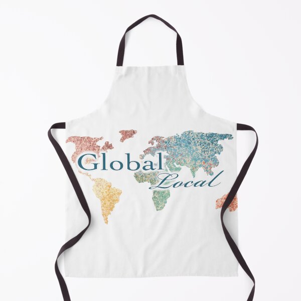 Item preview, Global Local, Colorful World Map designed and sold by HaanaSam.