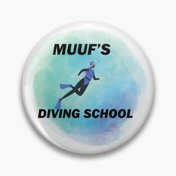 Artikelvorschau, Muufs Tauchschule "Scuba Diving Muff Diver School" entworfen und verkauft von bkjournaly2020.