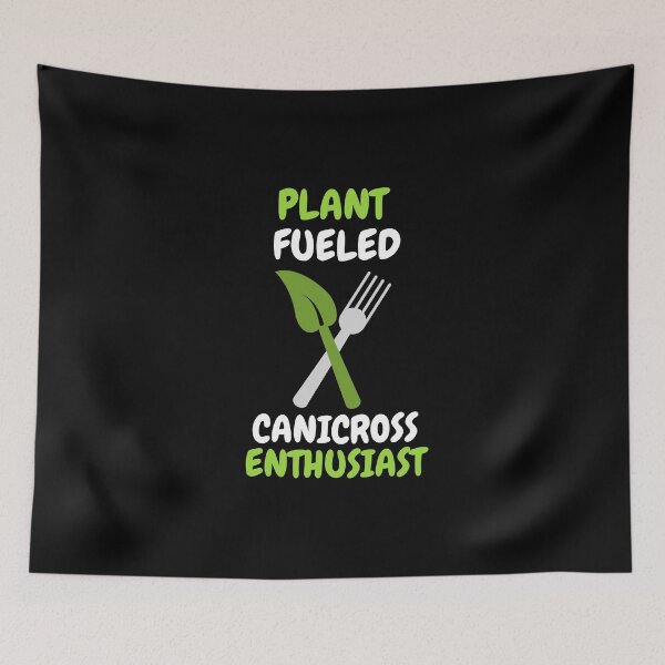 Item preview, Plant fueled canicross enthusiast designed and sold by SnowballStep.